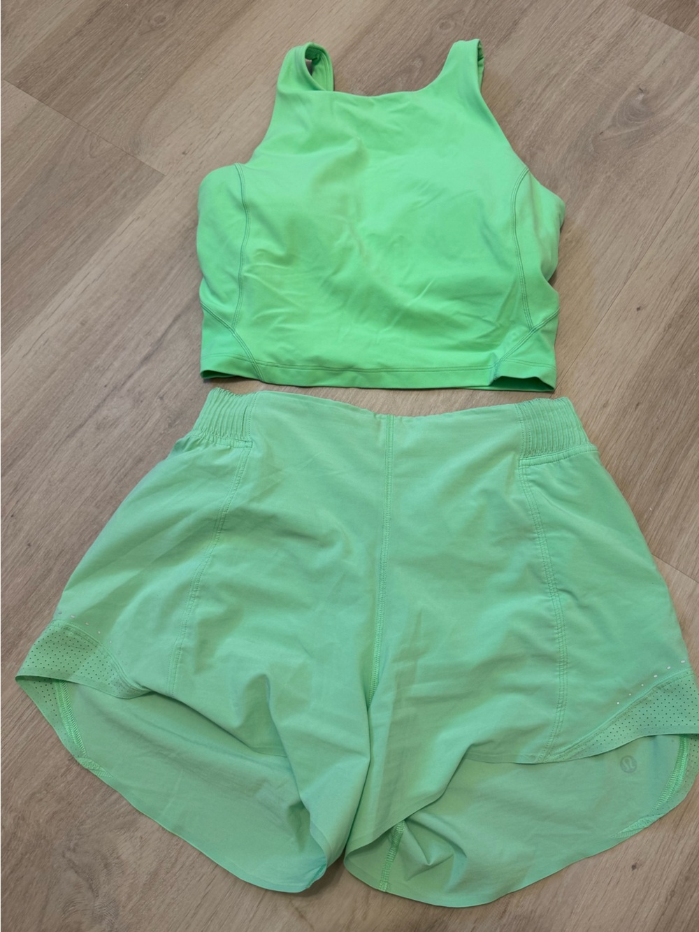 Neon Green Active Set - Picture 2 of 3